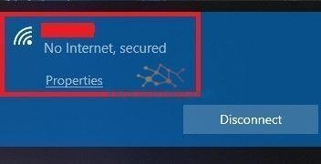 Lỗi No Internet, Secured