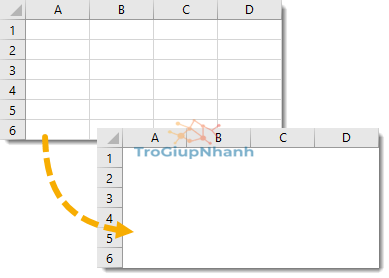 xóa viền excel