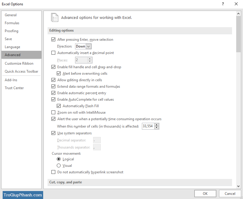 không mở được file excel