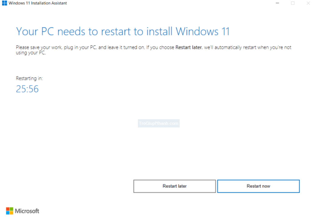 nâng cấp Windows 11