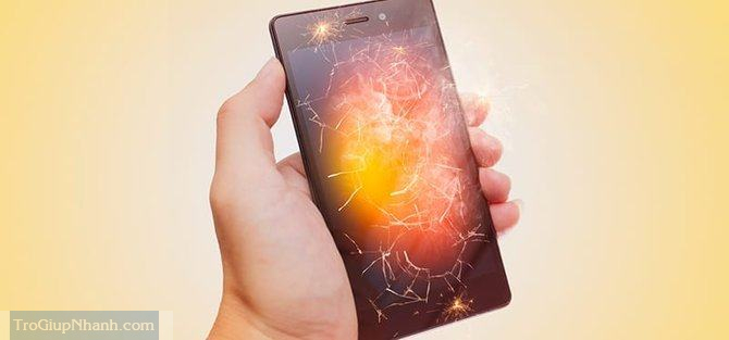 điện thoại bị nóng