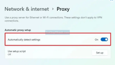Photo of Cách thiết lập máy chủ proxy trên Windows 11