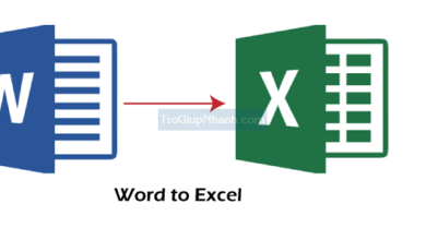 Photo of Chuyển đổi định dang file Word sang Excel đơn giản